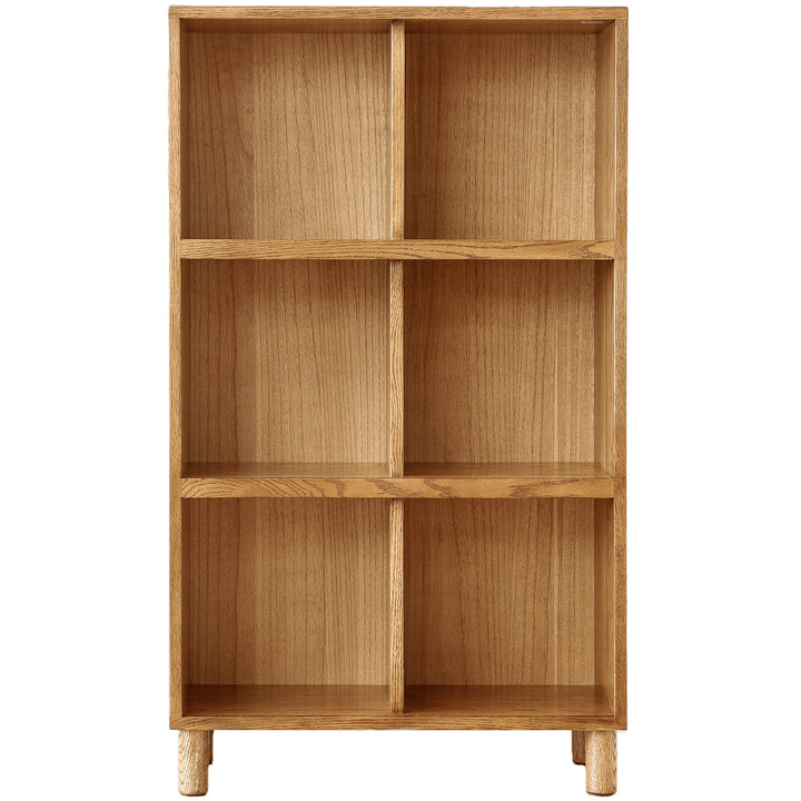 Scandinavian oak wood shelf bookshelf gerin detail 52.