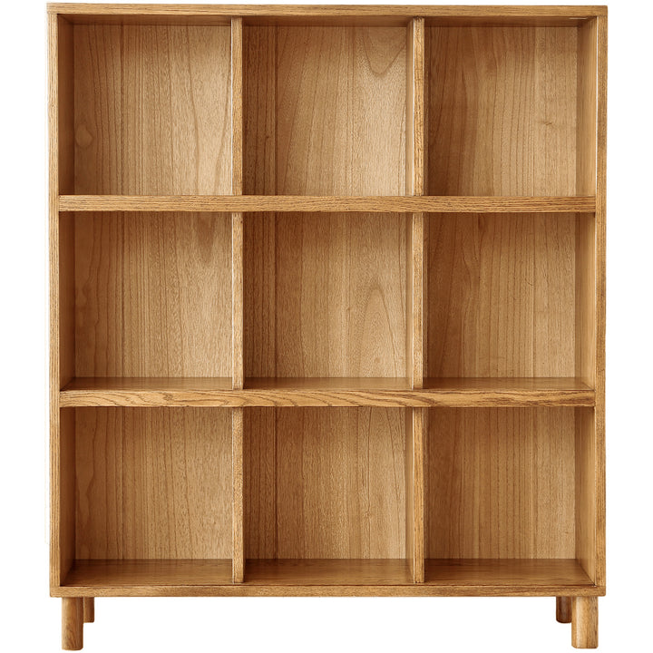 Scandinavian oak wood shelf bookshelf gerin detail 53.