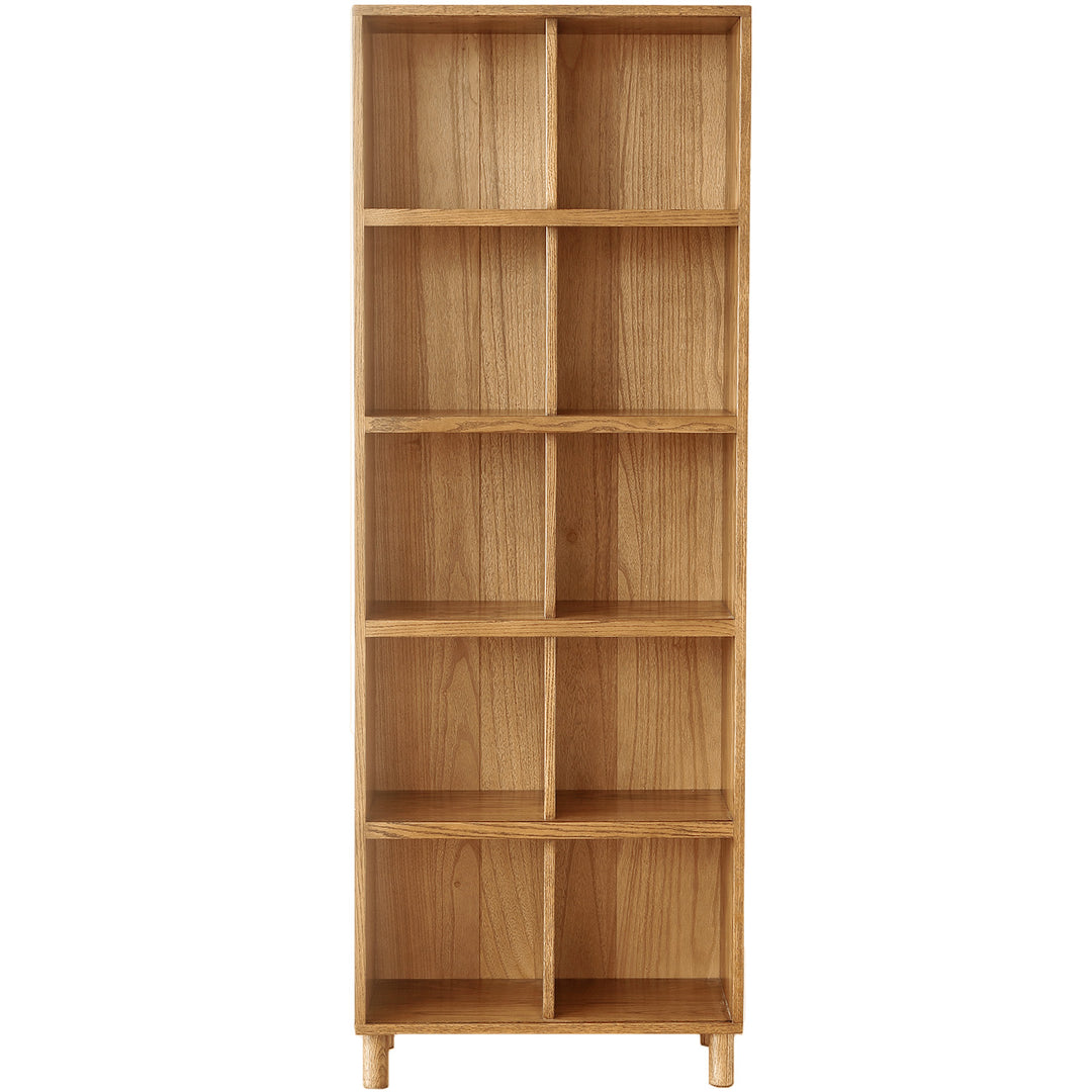 Scandinavian oak wood shelf bookshelf gerin detail 55.