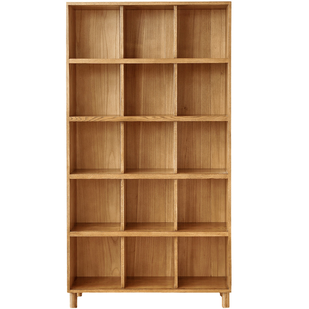 Scandinavian oak wood shelf bookshelf gerin detail 56.