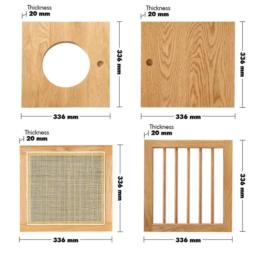 Scandinavian oak wood shelf bookshelf optional door gerin size charts.