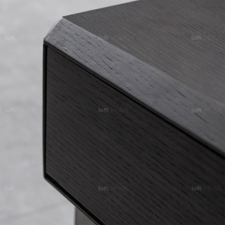 Scandinavian wood side table rotary timber conceptual design.