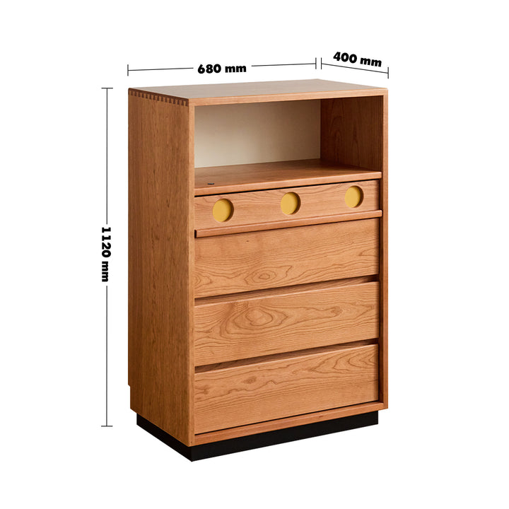 Scandinavian cherry wood chest of drawers timeless 5 size charts.