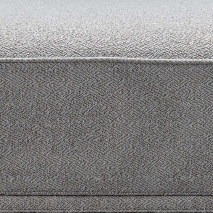 Scandinavian mixed weave fabric modular corner 2 seater sofa eleganza color swatches.
