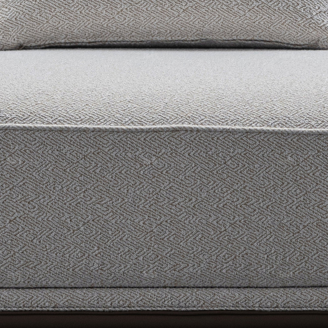 Scandinavian mixed weave fabric modular l shape sectional sofa eleganza 1+l color swatches.