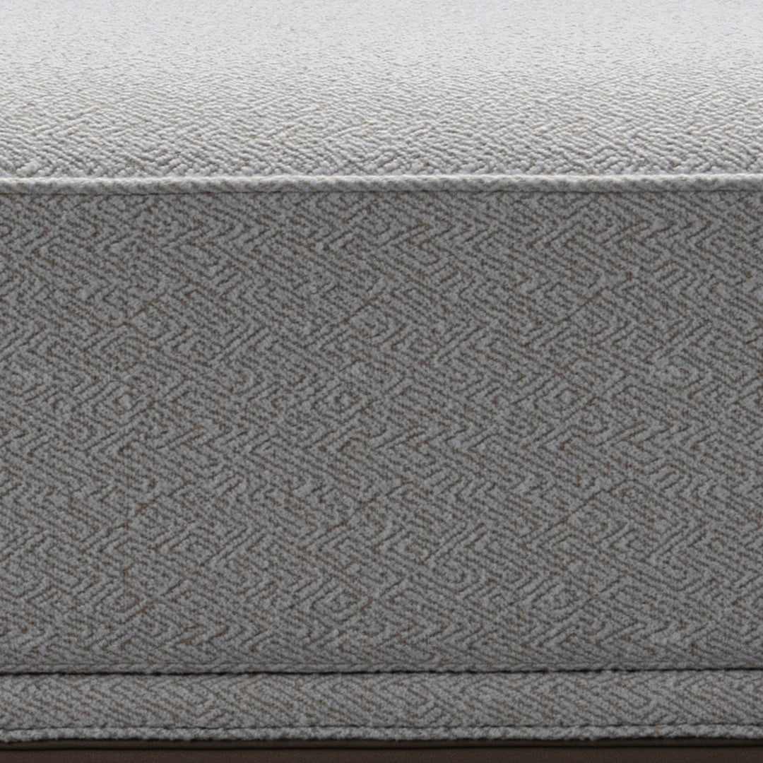 Scandinavian mixed weave fabric modular l shape sectional sofa eleganza 2+l color swatches.