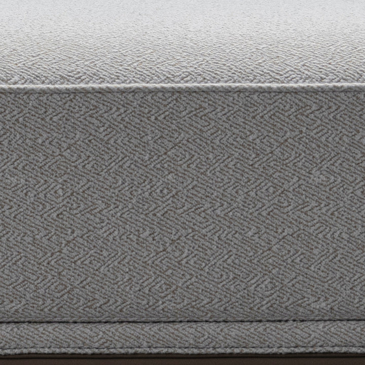 Scandinavian mixed weave fabric modular l shape sectional sofa eleganza 2+l color swatches.