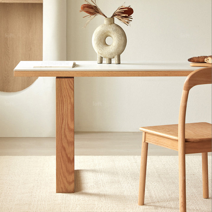 Scandinavian Sintered Stone Dining Table CLASSIC DINE Detail 2