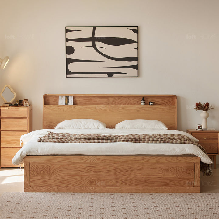 Scandinavian Wood Bed CLASSICDREAM Situational