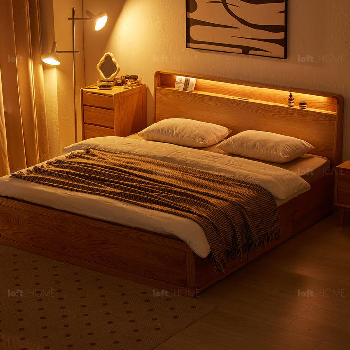 Scandinavian Wood Bed CLASSICDREAM Detail 2