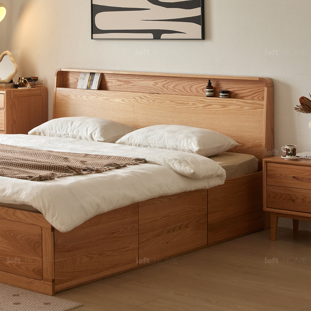 Scandinavian Wood Bed CLASSICDREAM Detail 3