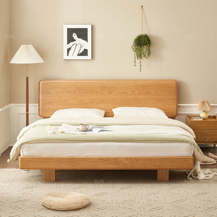 Scandinavian Wood Bed VITASLEEP Detail 3