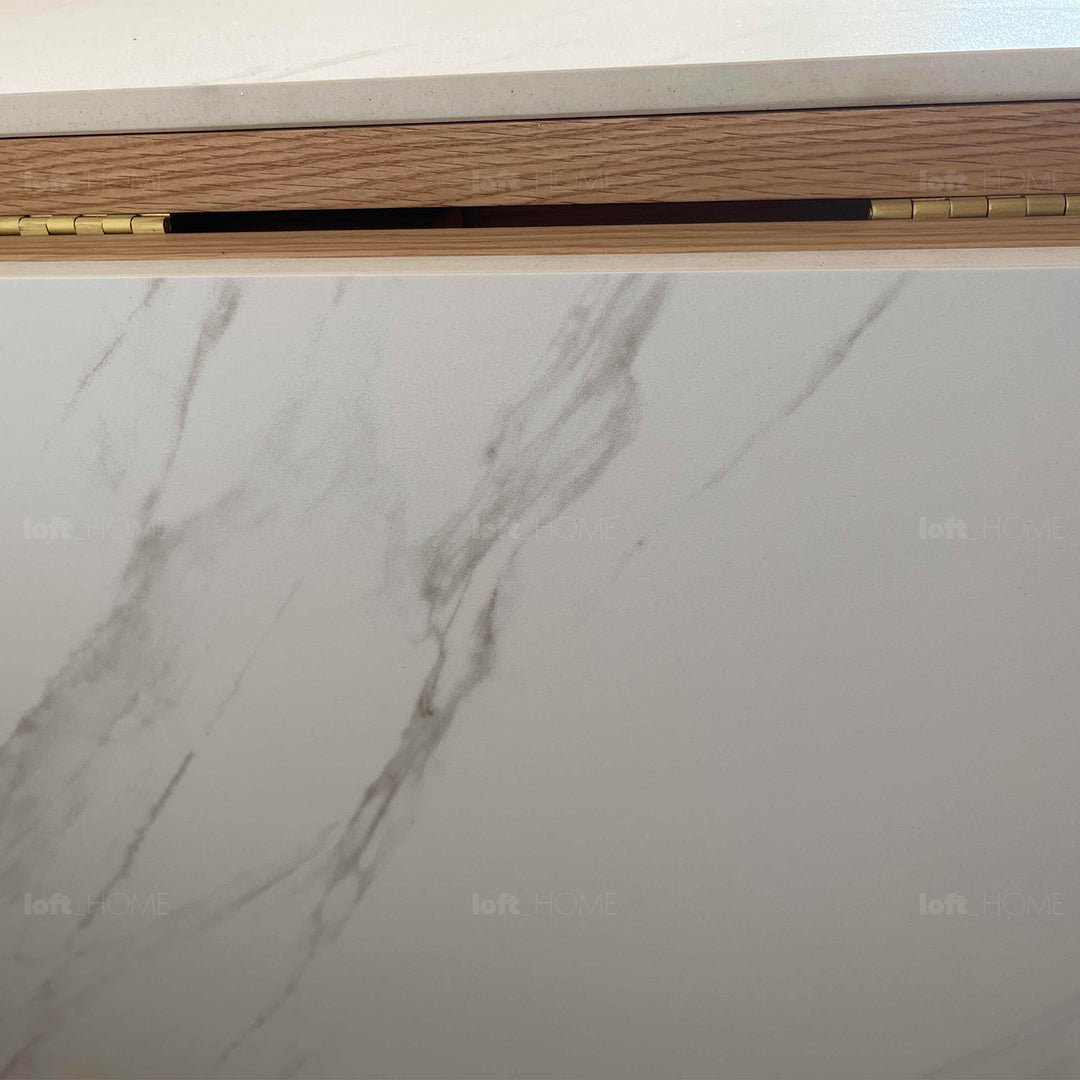 Scandinavian Wood Foldable Dining Table HEMU Detail 9