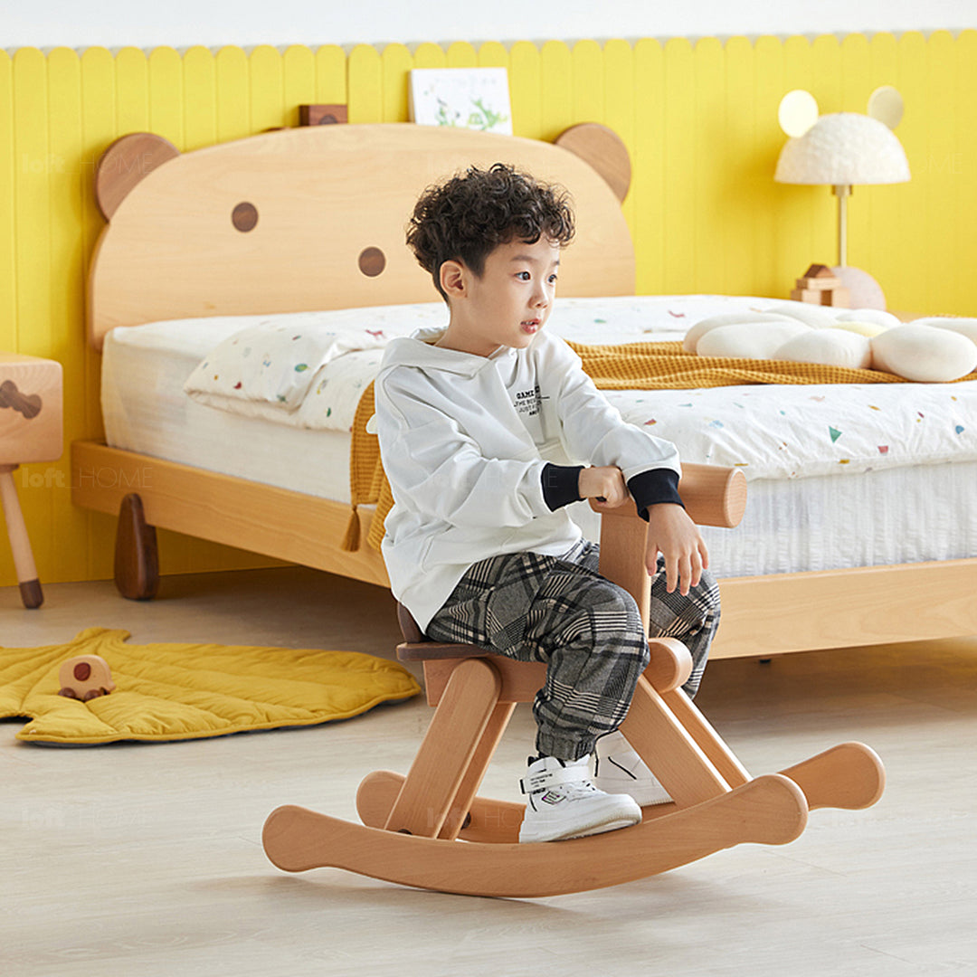Scandinavian Wood Kids Bed BEAR Conceptual