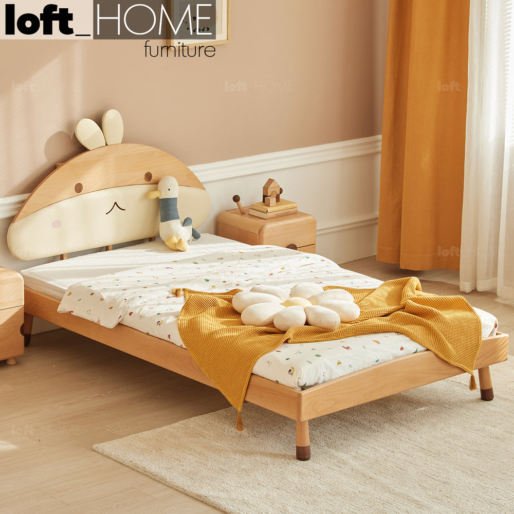 Scandinavian Wood Kids Bed COZYNUT Primary Product