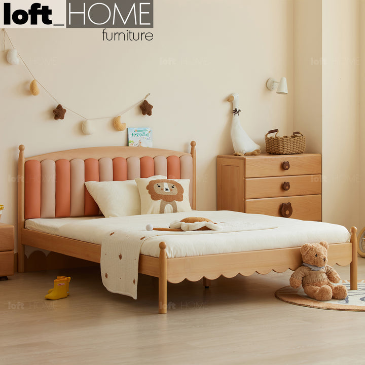 Scandinavian Wood Kids Bed MALLOW Primary Product