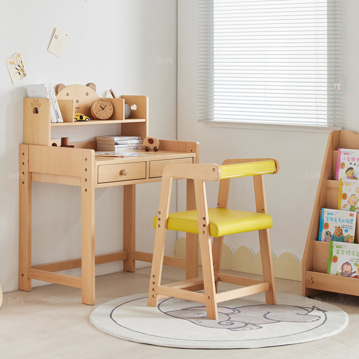 Scandinavian Wood Kids Study Chair ELEVATE Color Variant