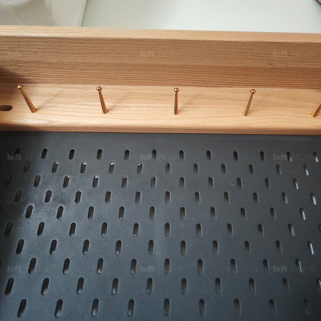 Scandinavian Wood Shelf CHIC SLIM Detail 13