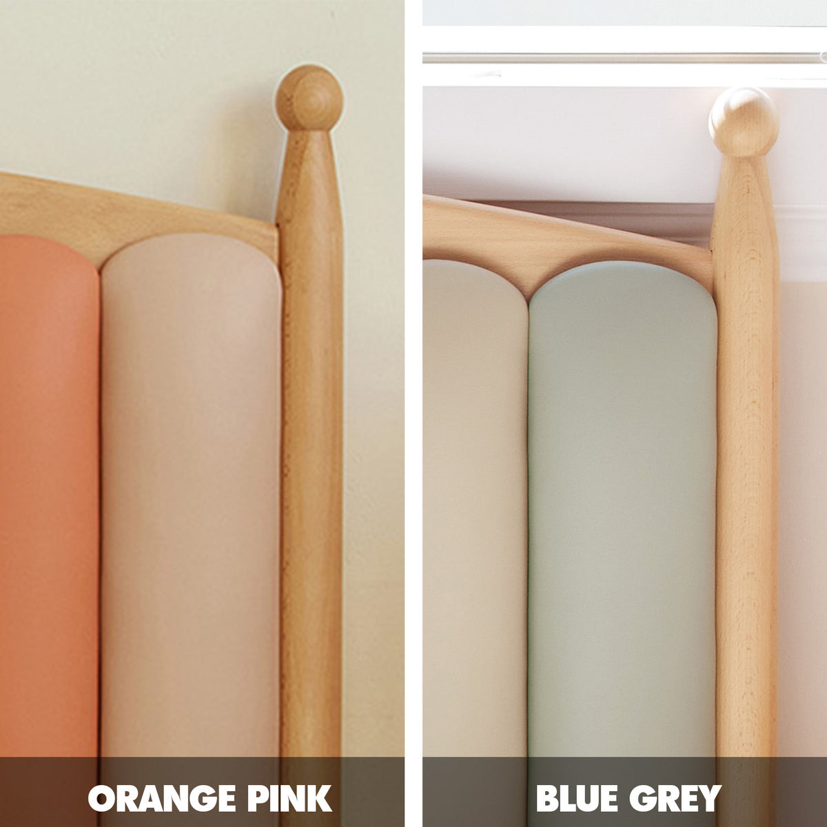 Scandinavian Wood Kids Bed MALLOW Color Swatches