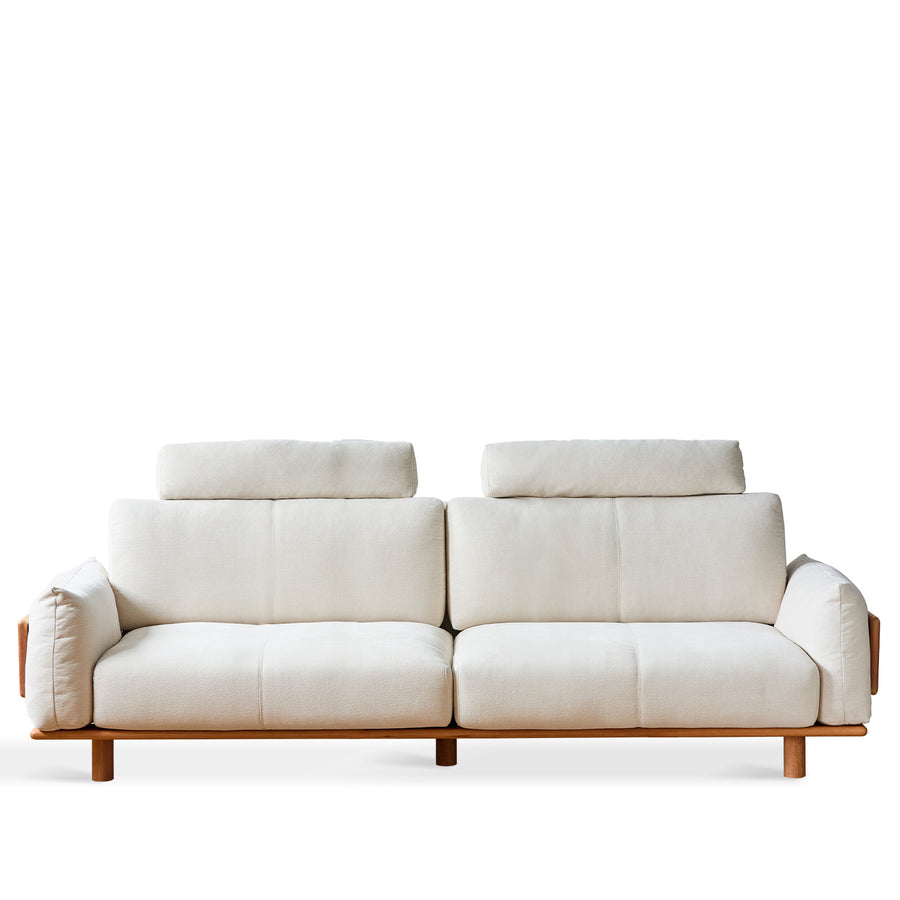 Scandinavian Chenille Velvet Fabric 4 Seater Sofa BESSEN