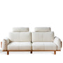 Scandinavian Mixed Weave Fabric 2 Seater Sofa BESSEN
