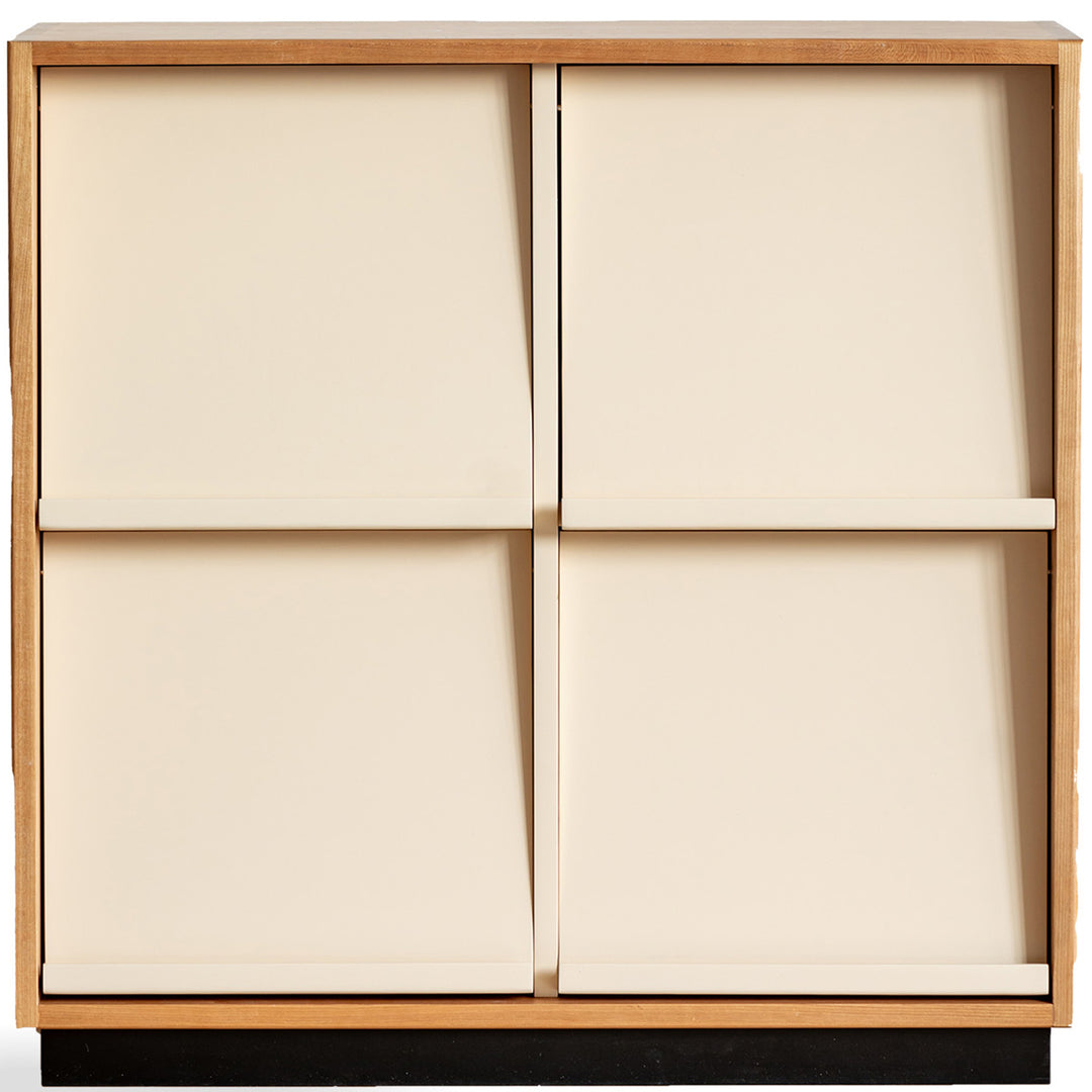 Scandinavian Cherry Wood Modular Cabinet TIME