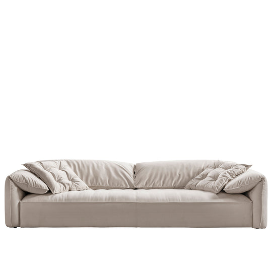 Bauhaus suede fabric 4 seater sofa casablanca detail 3.