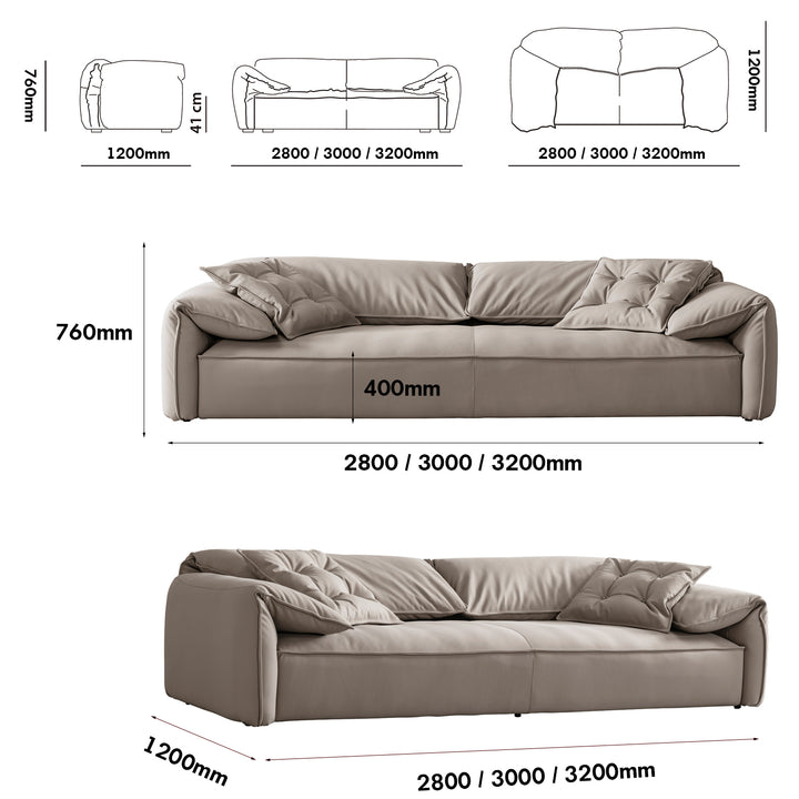 Contemporary suede fabric 4 seater sofa casablanca size charts.