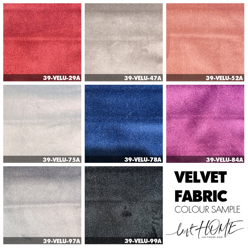 Bauhaus Fabric 1 Seater Sofa URANUS Color Swatches