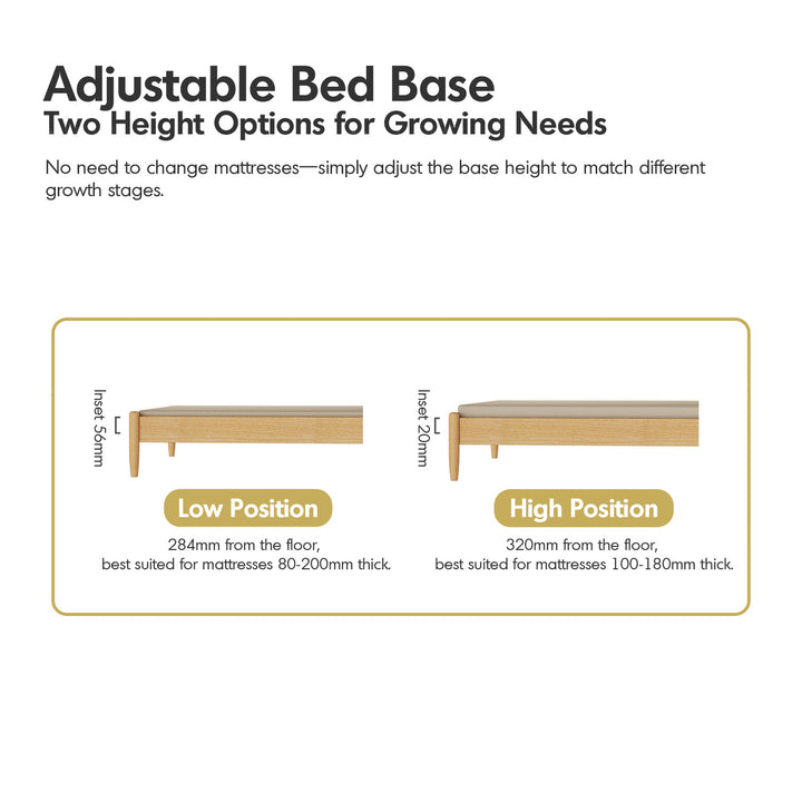 Vintage beech wood velvet fabric kids bed mag conceptual design.