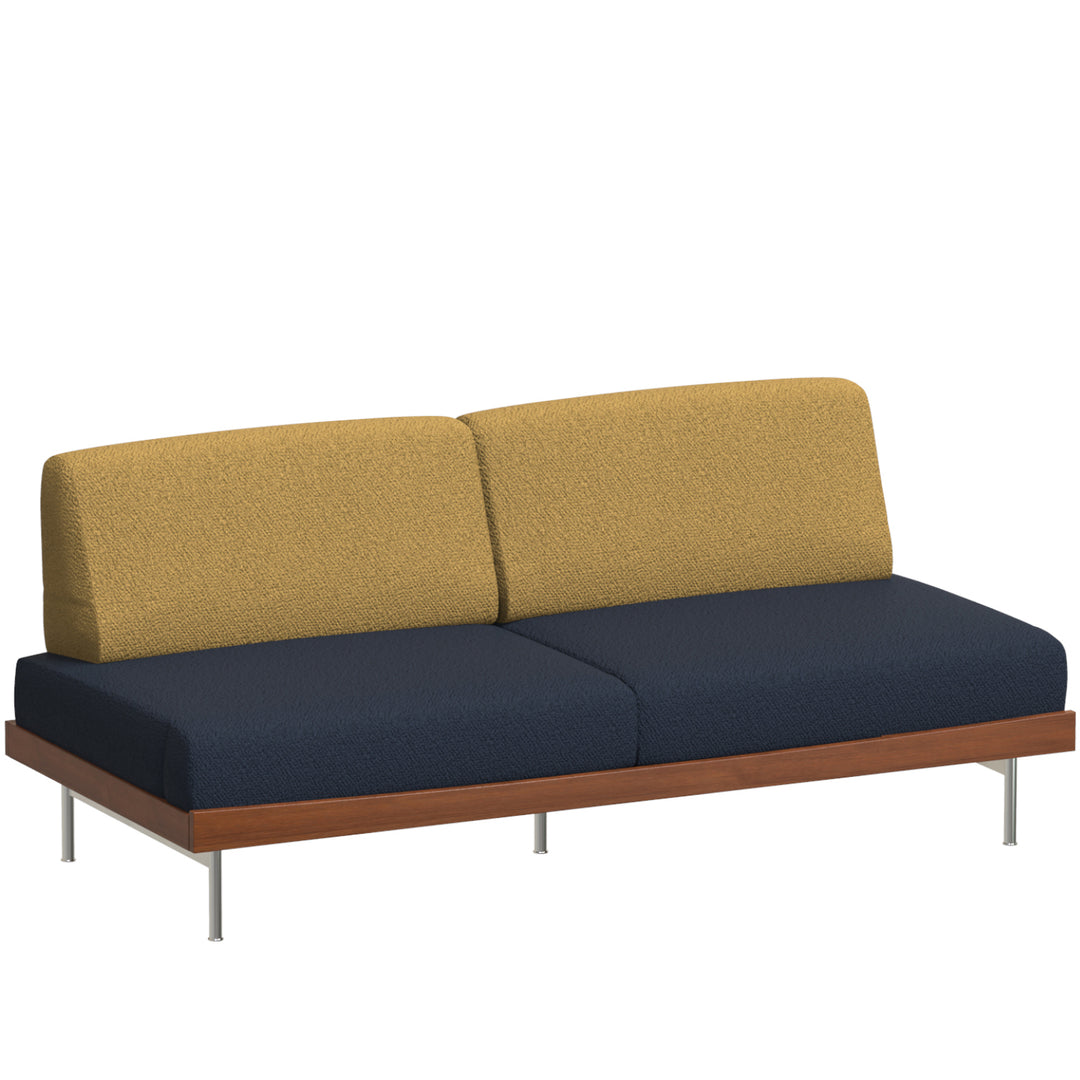 Vintage Boucle Fabric 3 Seater Sofa MIES