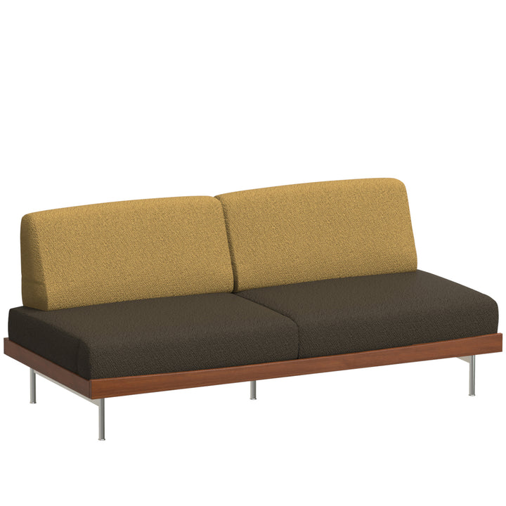 Vintage Boucle Fabric 3 Seater Sofa MIES