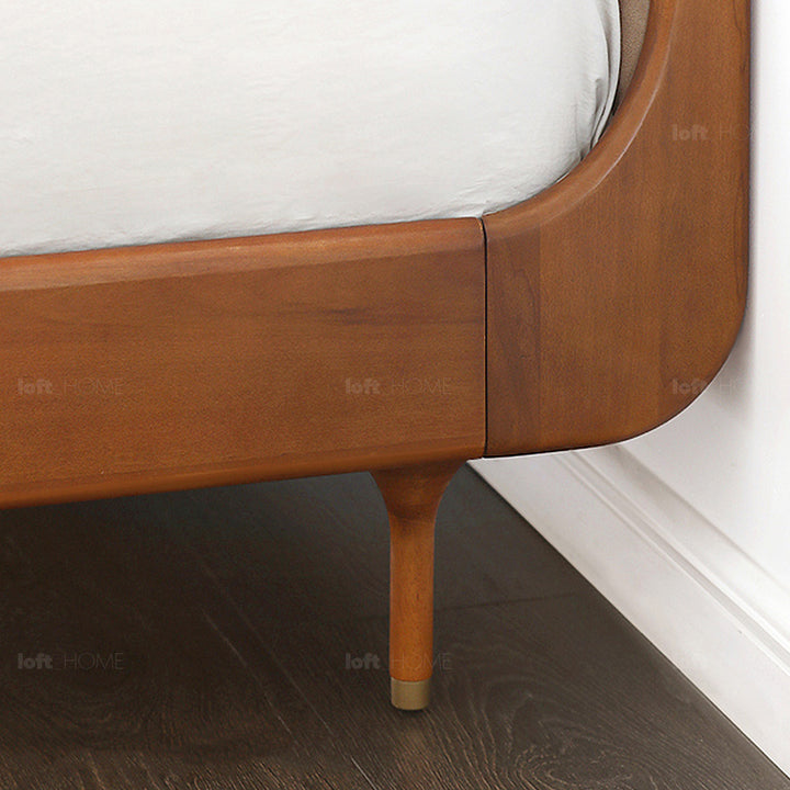 Vintage boxwood bed madrid in still life.