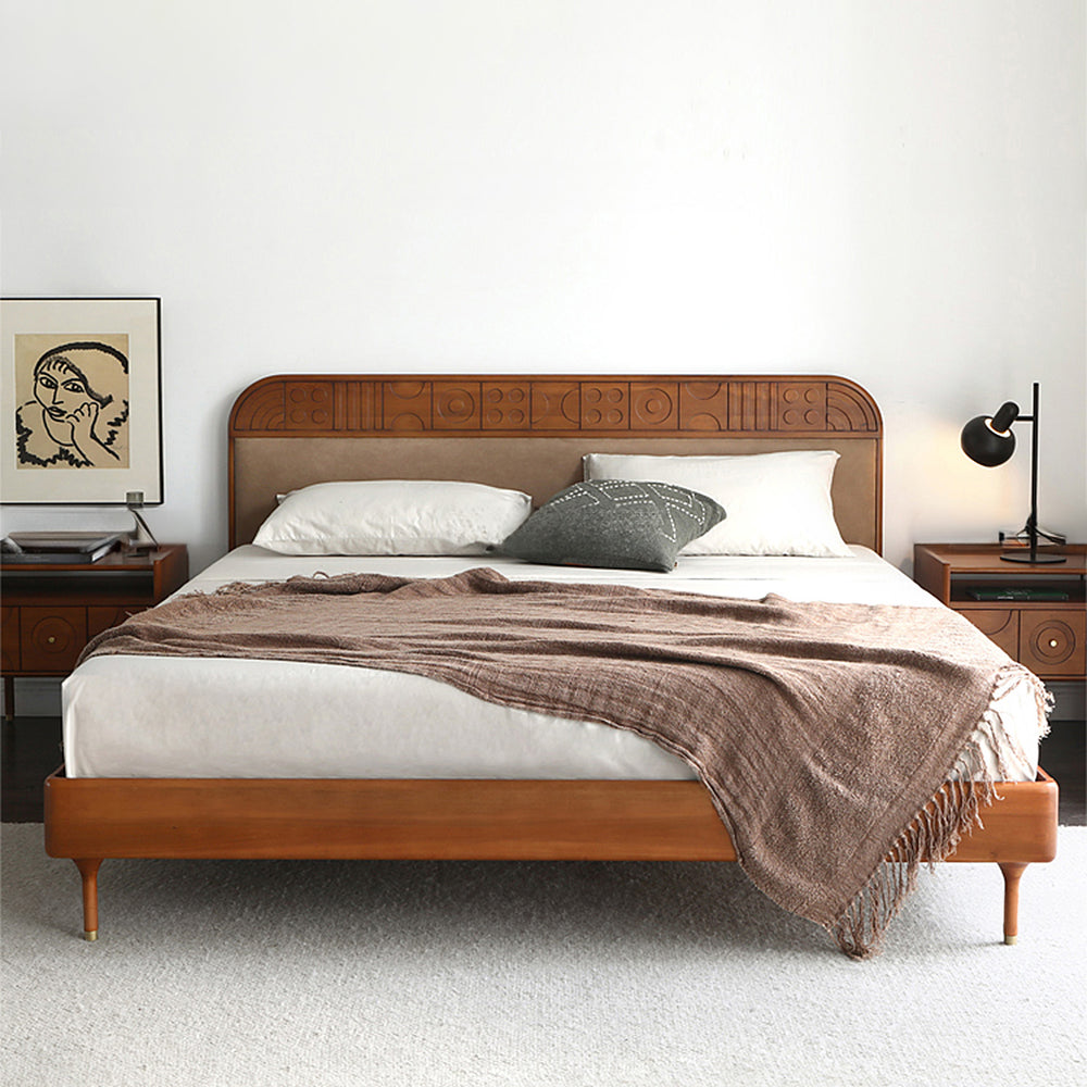 Vintage boxwood bed madrid primary product view.