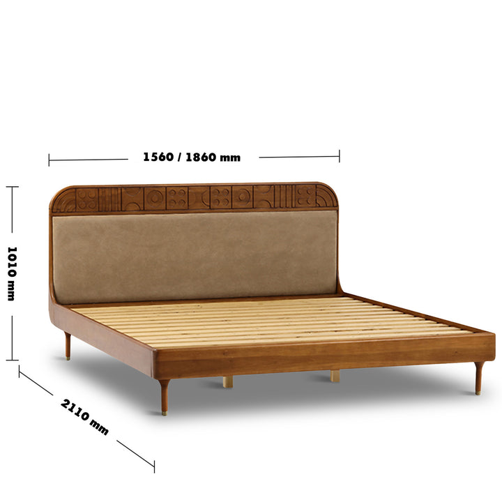 Vintage boxwood bed madrid size charts.