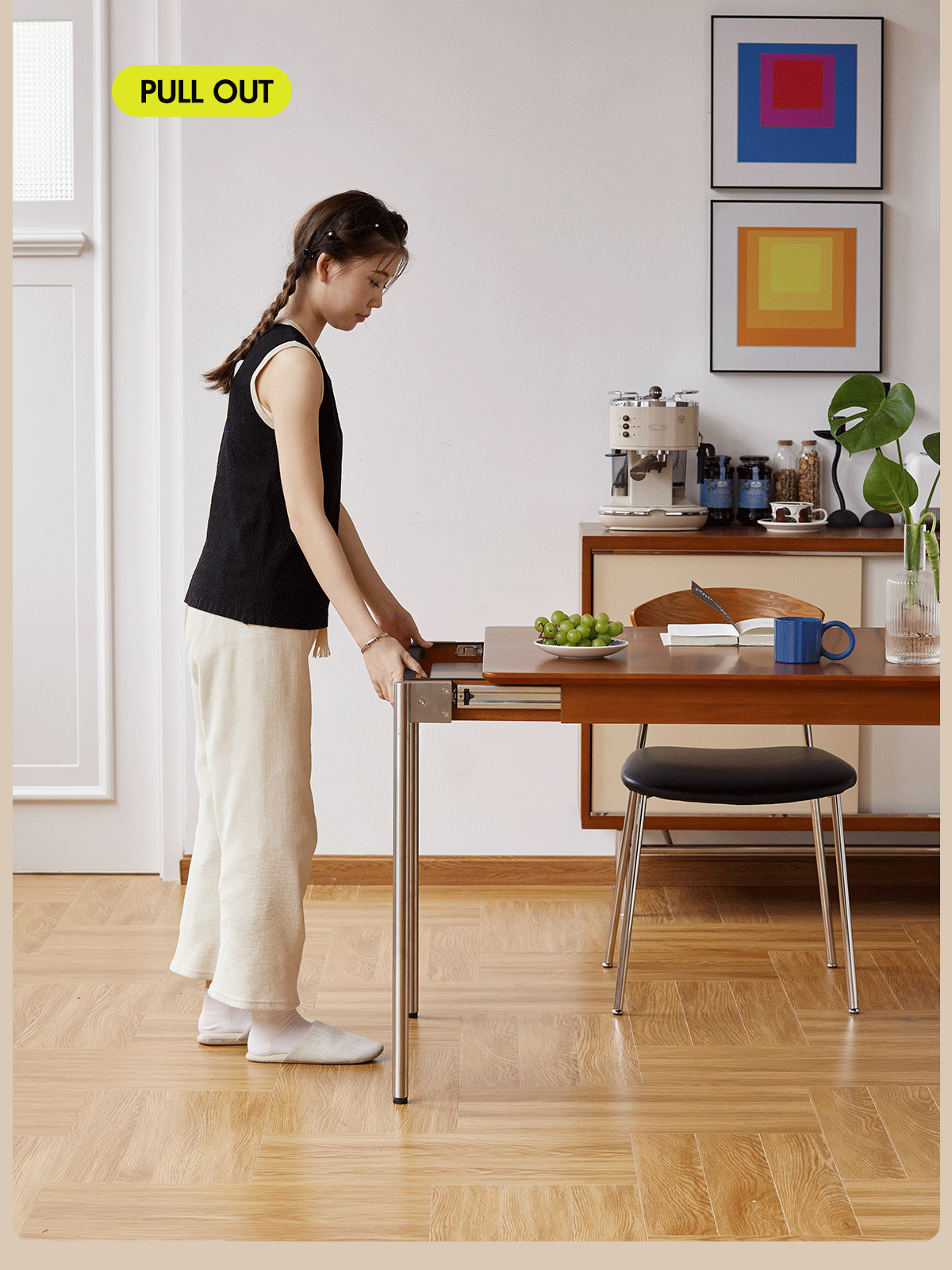 Bauhaus Boxwood Extendable Dining Table SEASON Good to Know - 3
