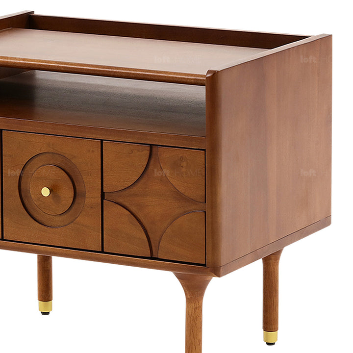 Vintage boxwood side table madrid conceptual design.