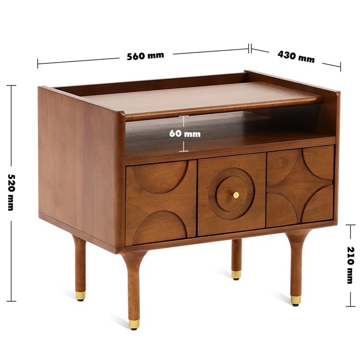 Vintage boxwood side table madrid size charts.