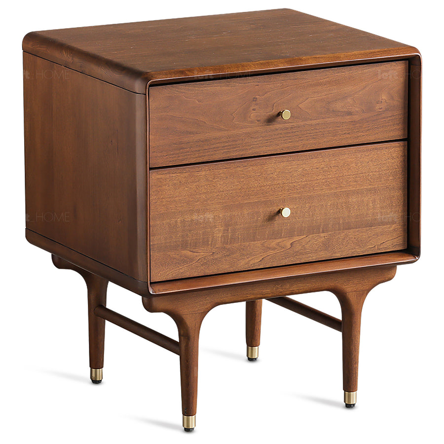 Vintage Oak Wood Side Table NOVA