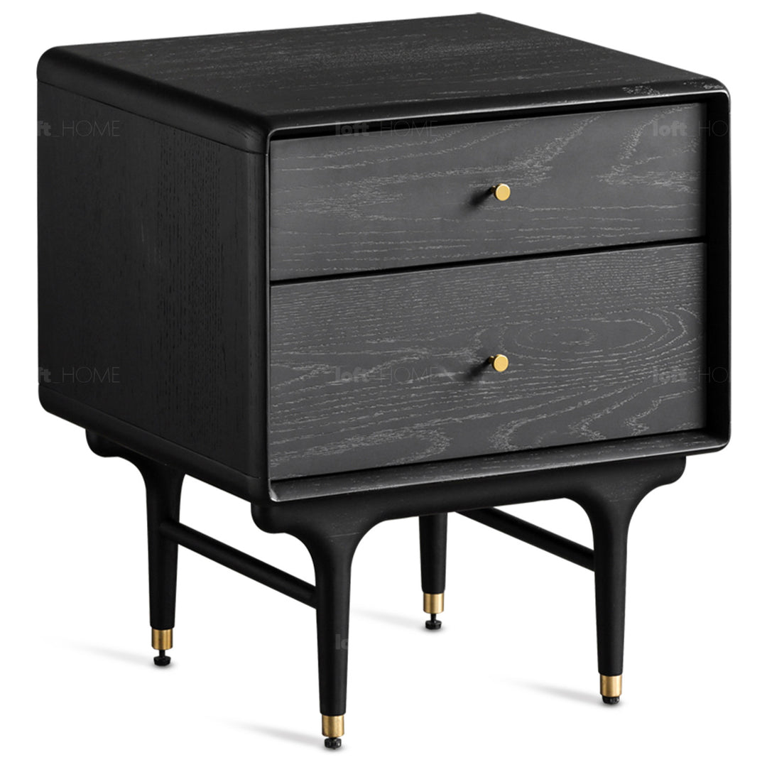 Vintage oak wood side table nova situational feels.