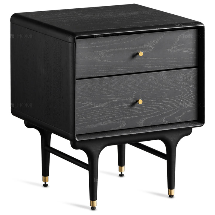 Vintage oak wood side table nova situational feels.
