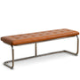 Vintage PU Leather Dining Bench HOH XIL