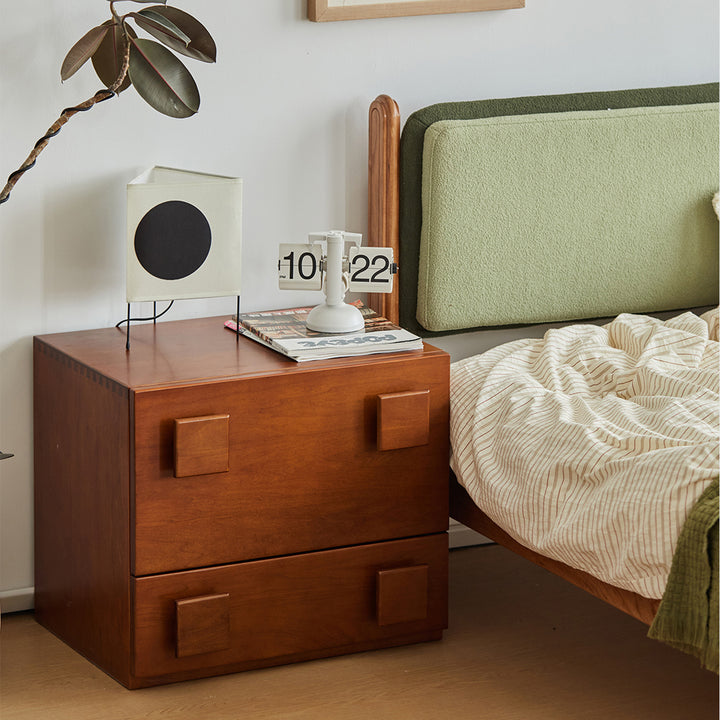 Vintage pine wood storage modular cabinet carmen quad material variants.