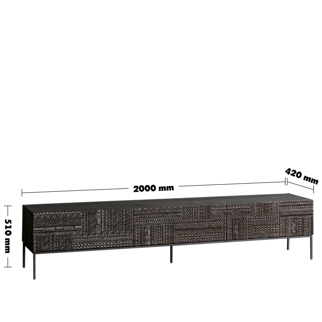 Vintage pine wood tv console toem size charts.