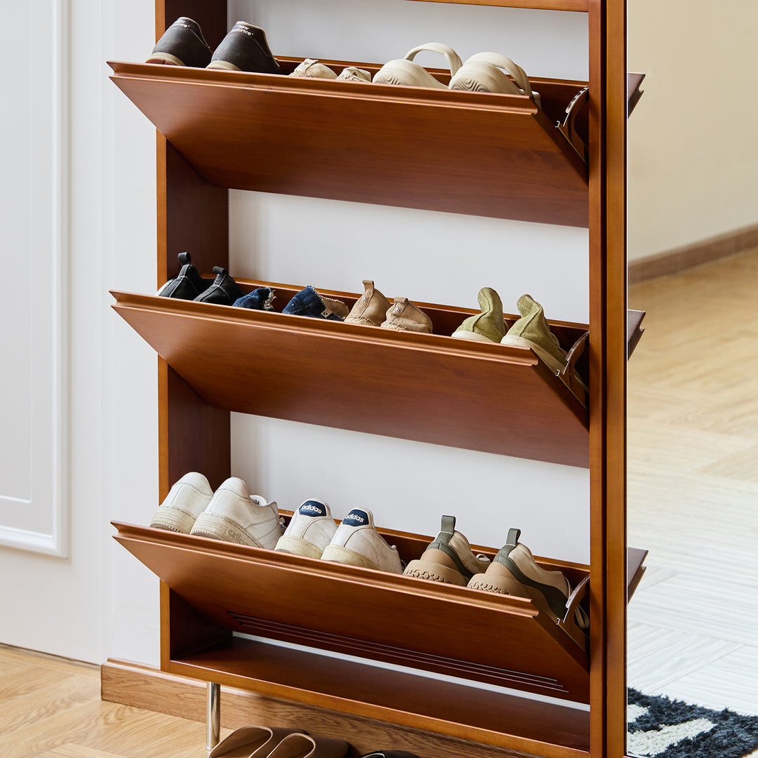 Vintage Boxwood Shoe Cabinet SEASON