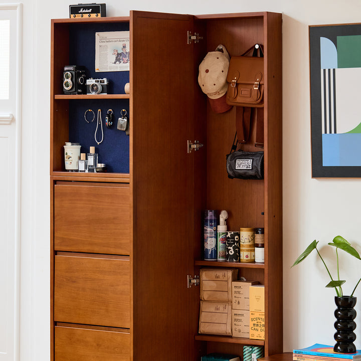 Vintage Boxwood Shoe Cabinet SEASON