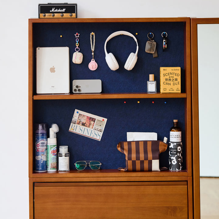 Vintage Boxwood Shoe Cabinet SEASON