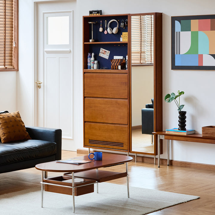Vintage Boxwood Shoe Cabinet SEASON