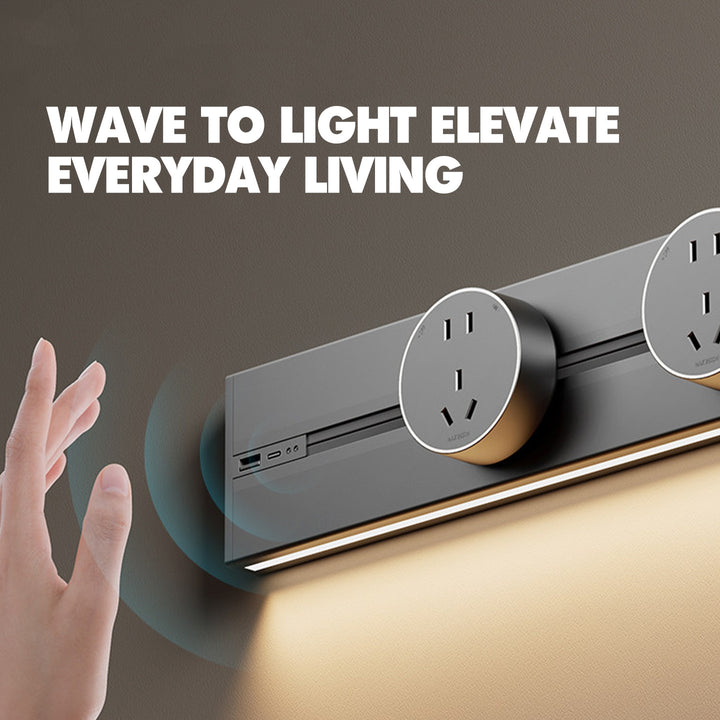 Aluminium Power Track And Adaptors With Motion Sensor LED Light