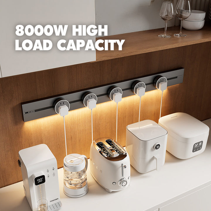 Aluminium Power Track And Adaptors With Motion Sensor LED Light